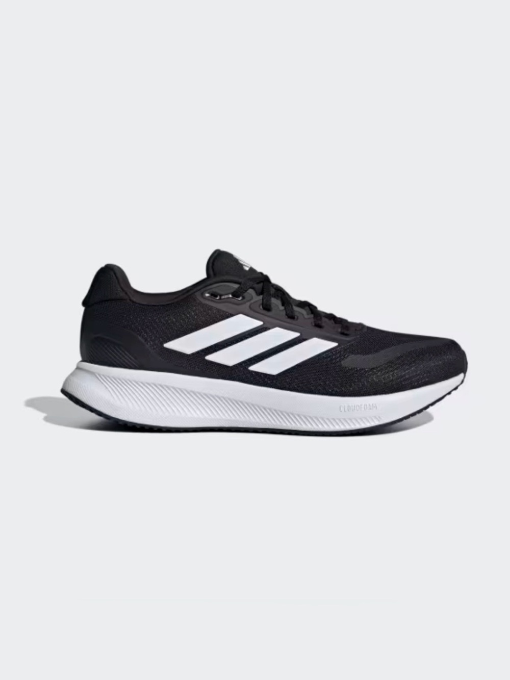 Adidas Runfalcon 5 Cloudform Running Shoes Black White Mens Size 9.5